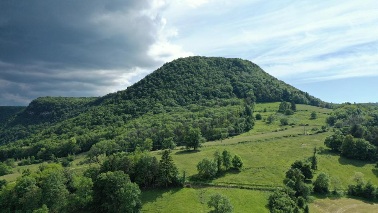 Domaine De Bellevue Gite Du Mont Poupet Marnoz エクステリア 写真