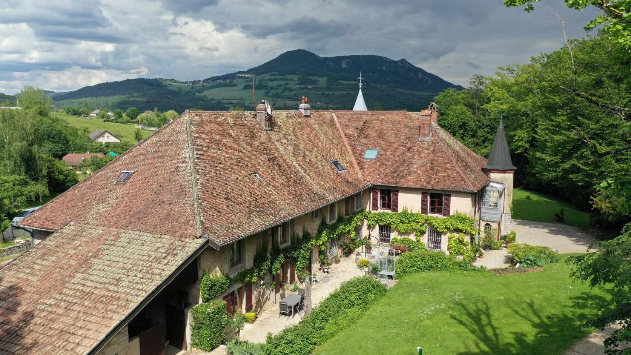 Domaine De Bellevue Gite Du Mont Poupet Marnoz エクステリア 写真
