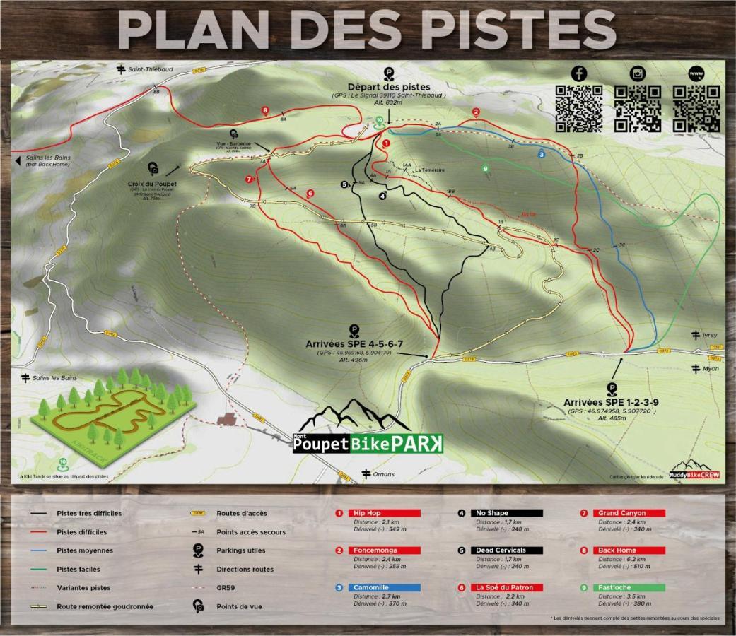 Domaine De Bellevue Gite Du Mont Poupet Marnoz エクステリア 写真
